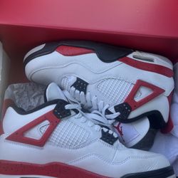 Jordan 4 Red Cement Size 9.5