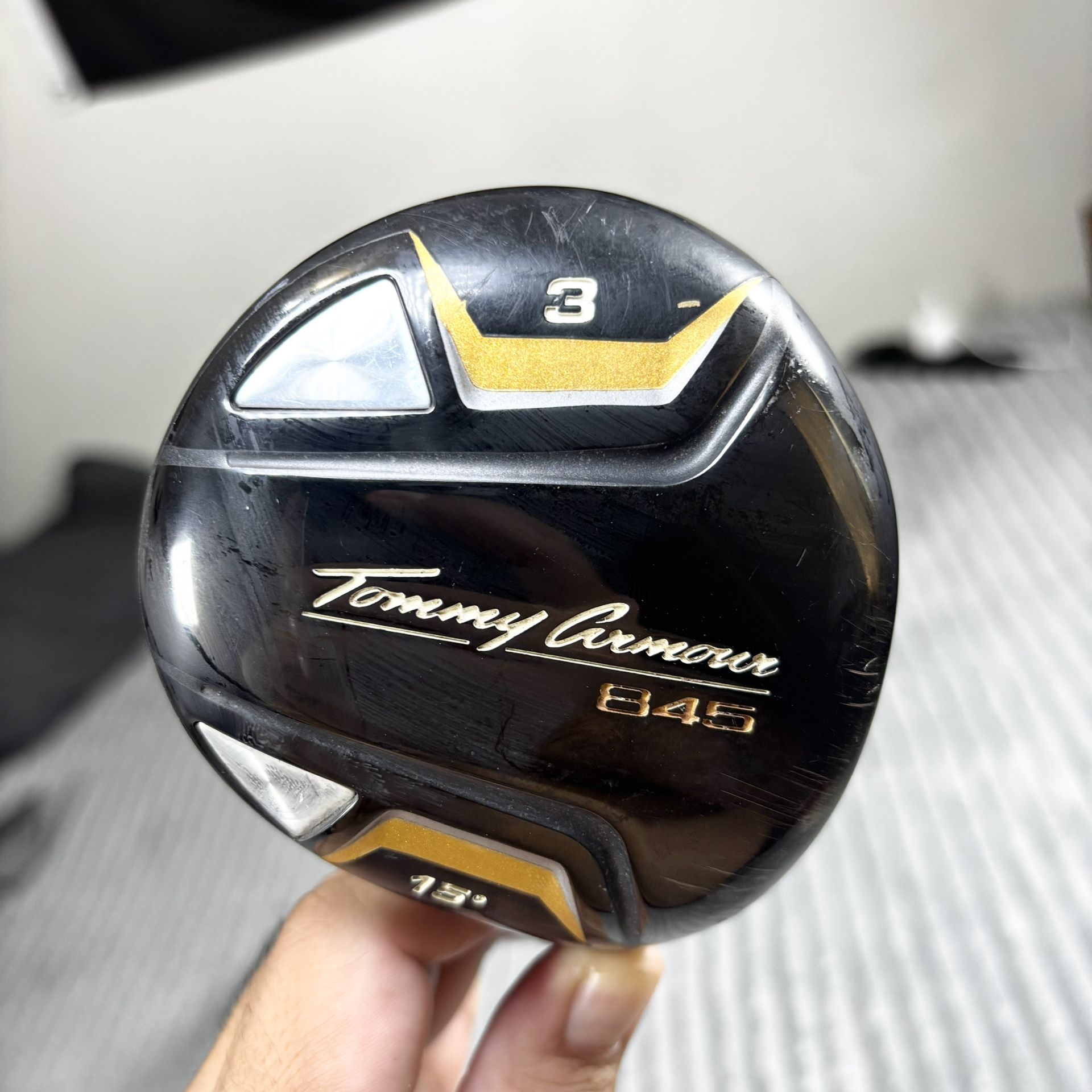 Tommy Gramour 845 DLT dynamic launch technology TA-24 S Flex Grafalloy golf club