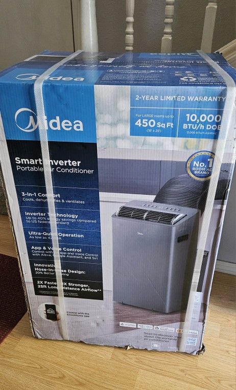 Midea 3-in-1 10,000 BTU Duo Portable Air Conditioner (450sqft)