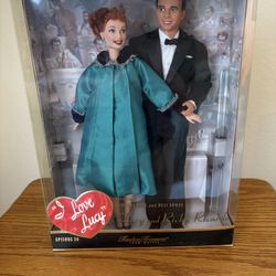 I Love Lucy Barbie Dolls