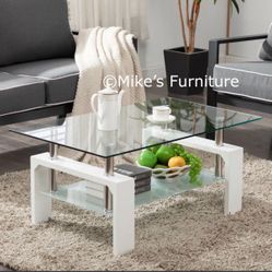 Brand New Glass Coffee Table