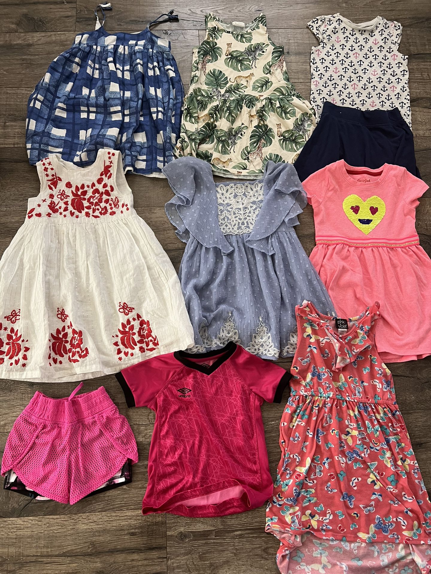 Girls 4/5t Summer Clothing 