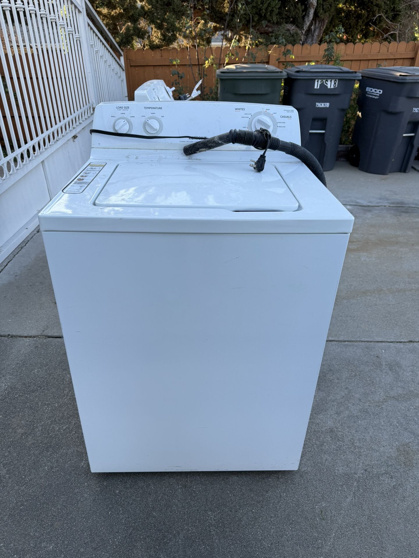 Hotpoint Washer and dryer