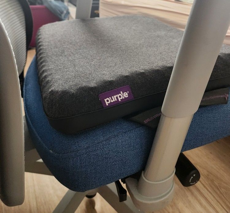 Purple Brand Seat Rest