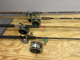 Five Deep Sea Fishing Reels Penn and Abu Garcia