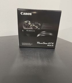 Canon PowerShot G7 X Mark III (brand New)