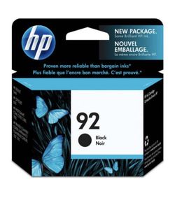 HP 92 Black Single Ink Cartridge