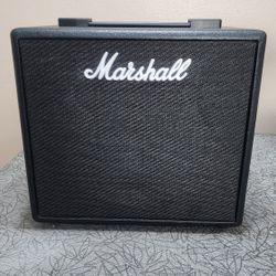 Marshall Code 25w Guitar Combo Amp 100 Presets Bluetooth
