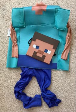 Minecraft Steve Costume, size M (8)