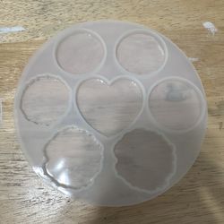 Heart & Flower Shaped Silicone Molds