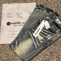 Purple jeans Size 32 