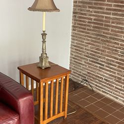 End Tables-2 And Tall Narrow Lamps