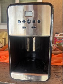 Digital  krups stainless steel coffee pot like new $35 OBO !!