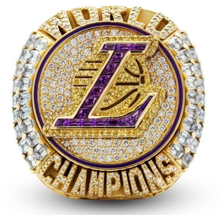 Los Angeles Lakers LeBron James 2020 NBA championship ring