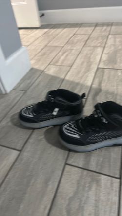 Light up wheely shoes