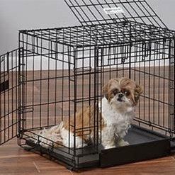 metal dog crate 