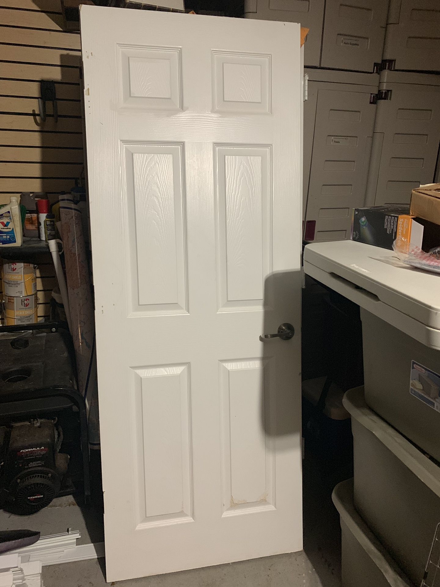 7 doors and 1 set of bi-fold closet doors