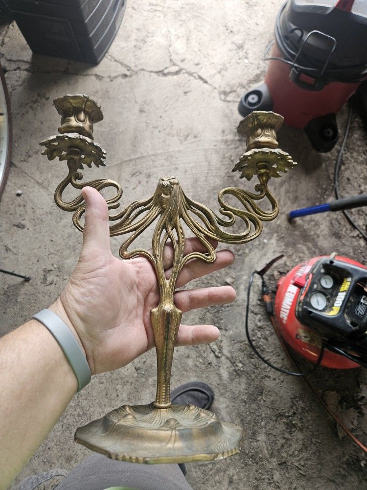 Brass Candle Holder