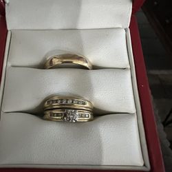 Trio Wedding Rings