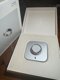 Oura Ring 5 - Silver, Size 11