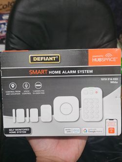 Defiant Smart Home Alarm Kit with WiFi and Bluetooth, Powered by Hubspace (5-Piece) Brand New Sealed!