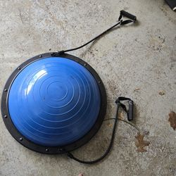 Hall Ball Balance Trainer With Resistance Bands