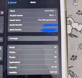 Apple IPad 8th gen