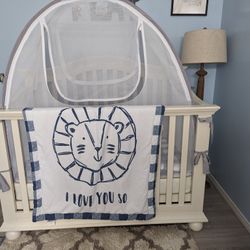 Pottery Barn Crib And Drawer Set