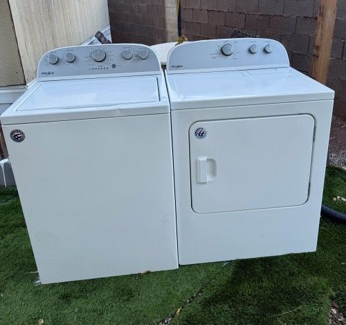 Washer And Dryer Set Whirlpool High Efficiency