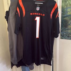 Jamar Chase Bengals Home Jersey