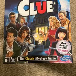 Clue Board Game
