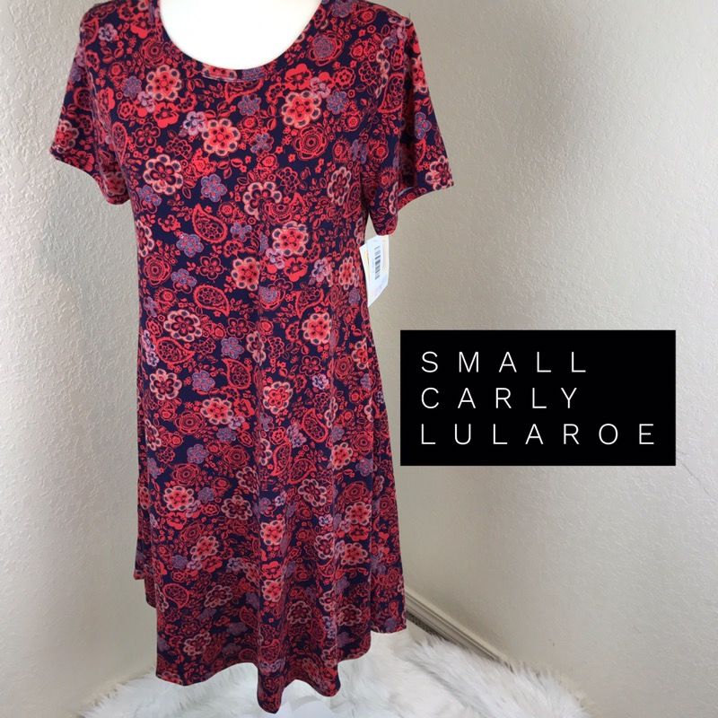 Lularoe Carly Dress small, new with tags! $35