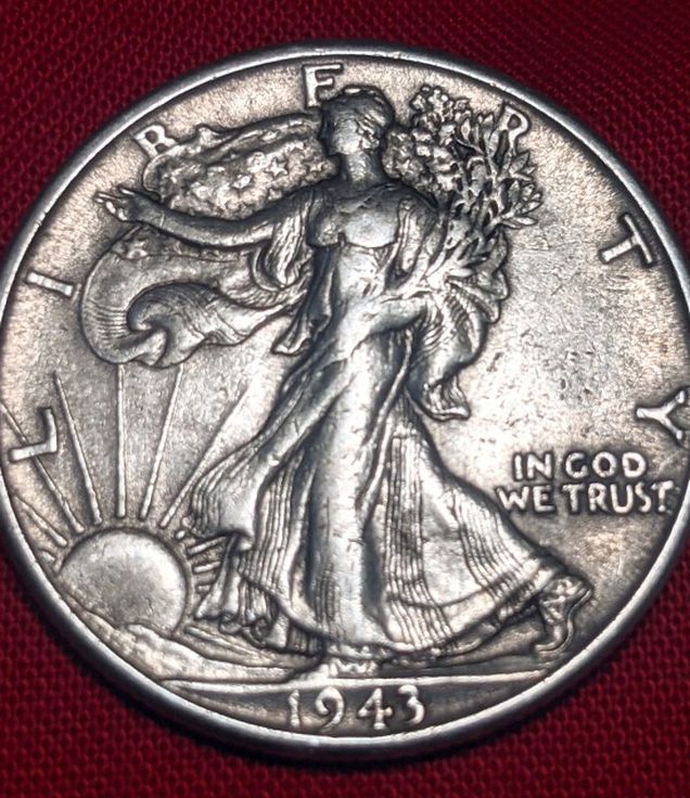 1943 'S' Walking Liberty Half Dollar MAKE OFFER