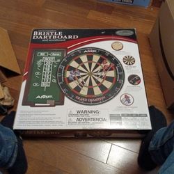 Grand Champion Bristle Dartboard with Chalk Scoreboard $10
