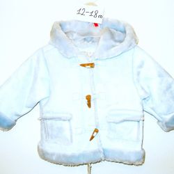 Childrens Place Gender Neutral  Faux Saude Baby Jacket