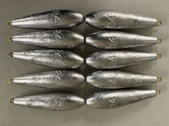 Fishing weights 10 pack 24oz Torpedo Sinkers