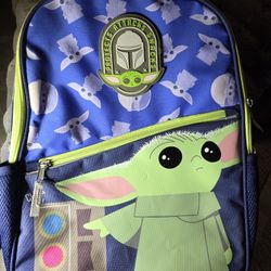 Star Wars: The Mandalorian "The Child" (Grogu/Baby Yoda) Light-Up backpack