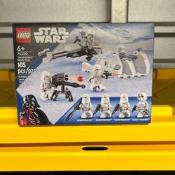 NIB Sealed LEGO # 75320 Star Wars Snow trooper Battle Pack