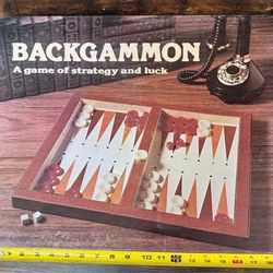 Vintage Backgammon Game just $5 