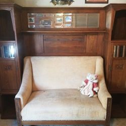 Antique Sette Wall Unit