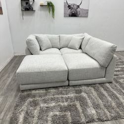 Dana 4 Piece Modular Sectional Couch - Free Delivery 