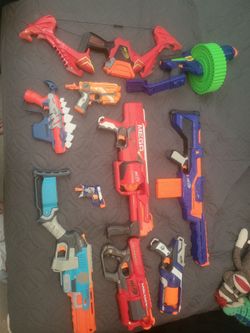 Nerf set with bullets