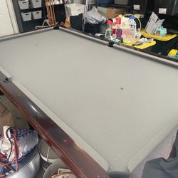 Pool Table (with Everything Included With Cover)