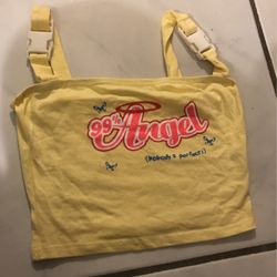 Cropped Angel Tee - Shein