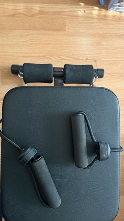 Bench with Resistance Bands