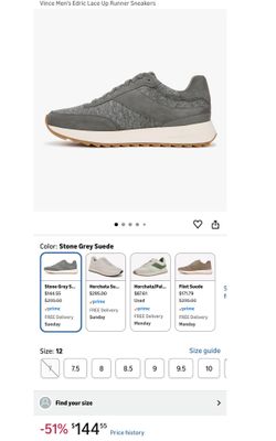 Zapatos  size 11 color gris