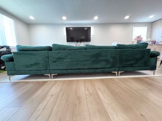 Large Green Couch