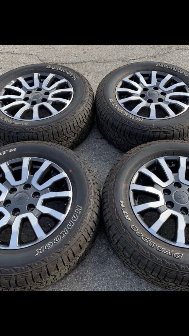 Brand New 2020 Ford Rims & All Terrain Tires 6 Lug 2019 Ranger Stock ...