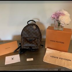 Authentic Louis Vuitton Backpack With Box Dust Bag 