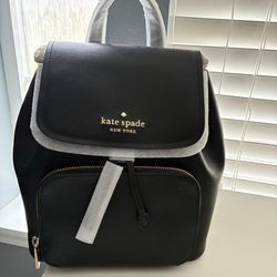 Kate Spade black mini backpack